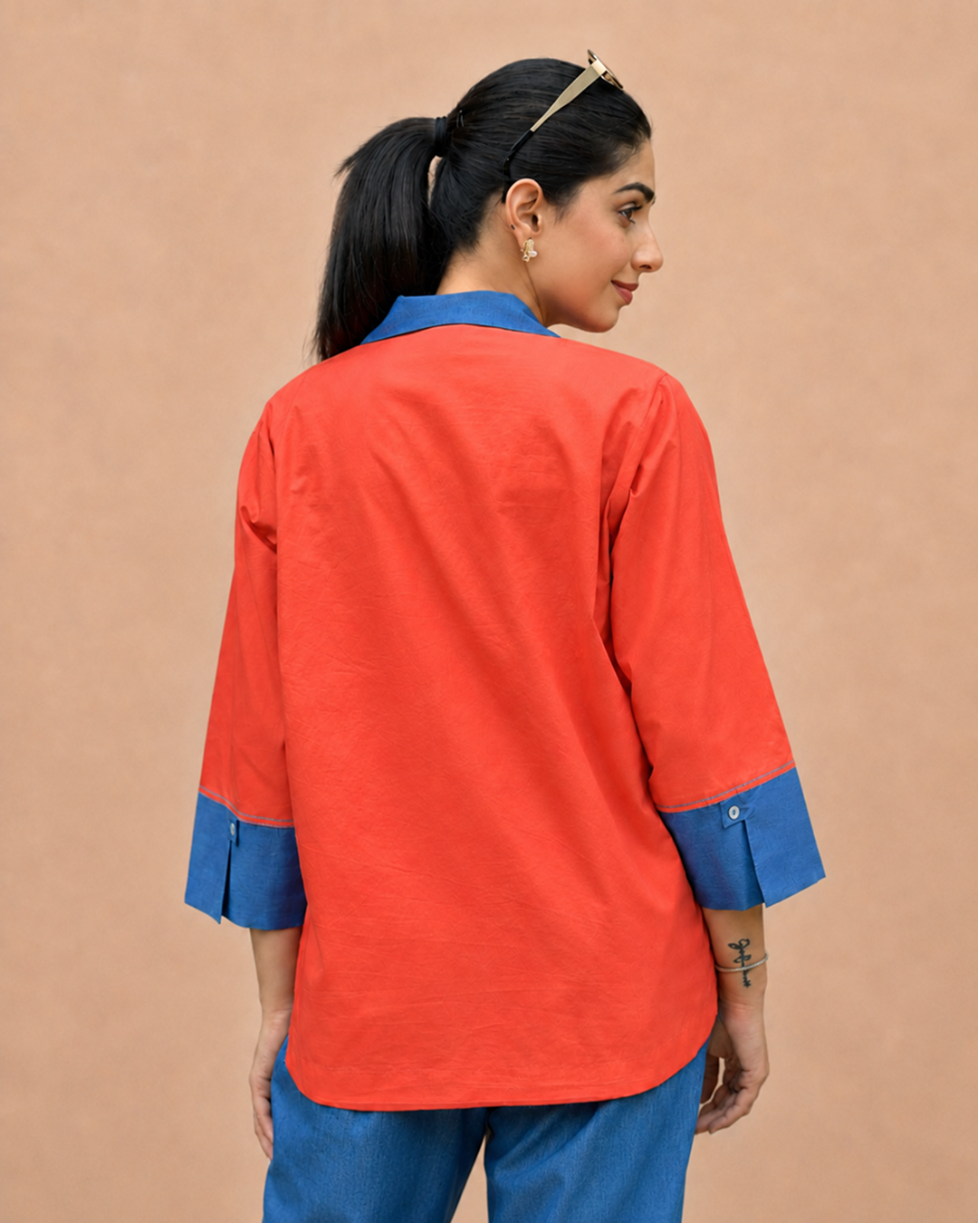 Scarlet Daisy Shirt - Image 4