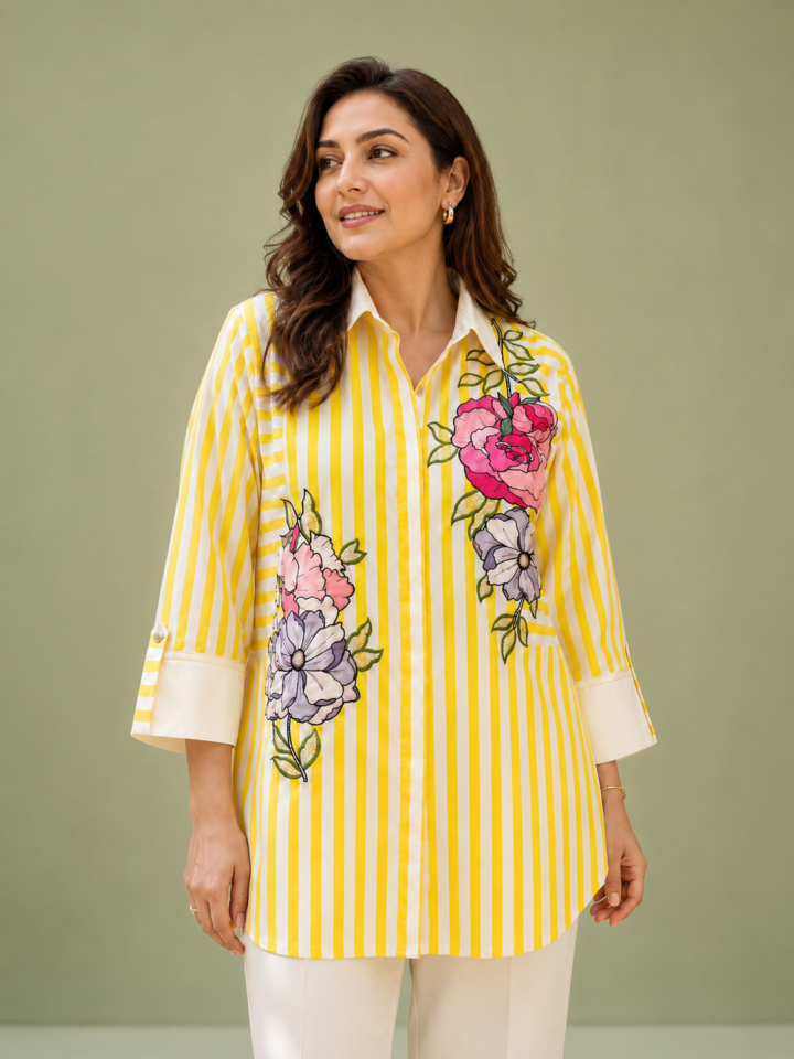Sunlit Blossom Shirt