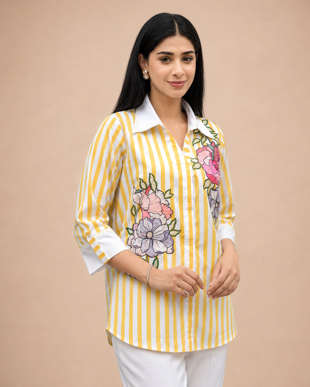Sunlit Blossom Shirt - Image 3