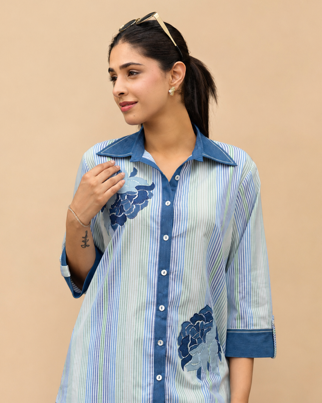 Coastal Bloom Flora Shirt