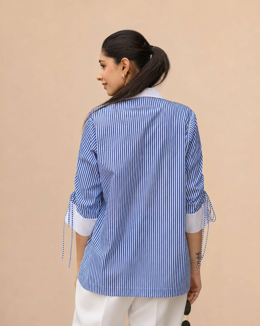 Azure Bloom Shirt - Image 4