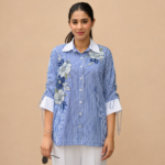Azure Bloom Shirt