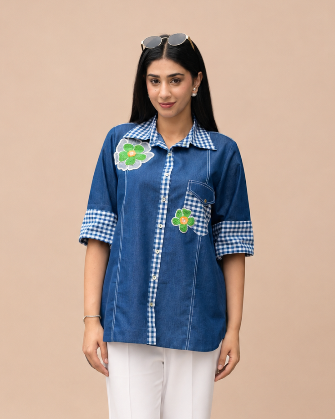 Indigo Garden Shirt