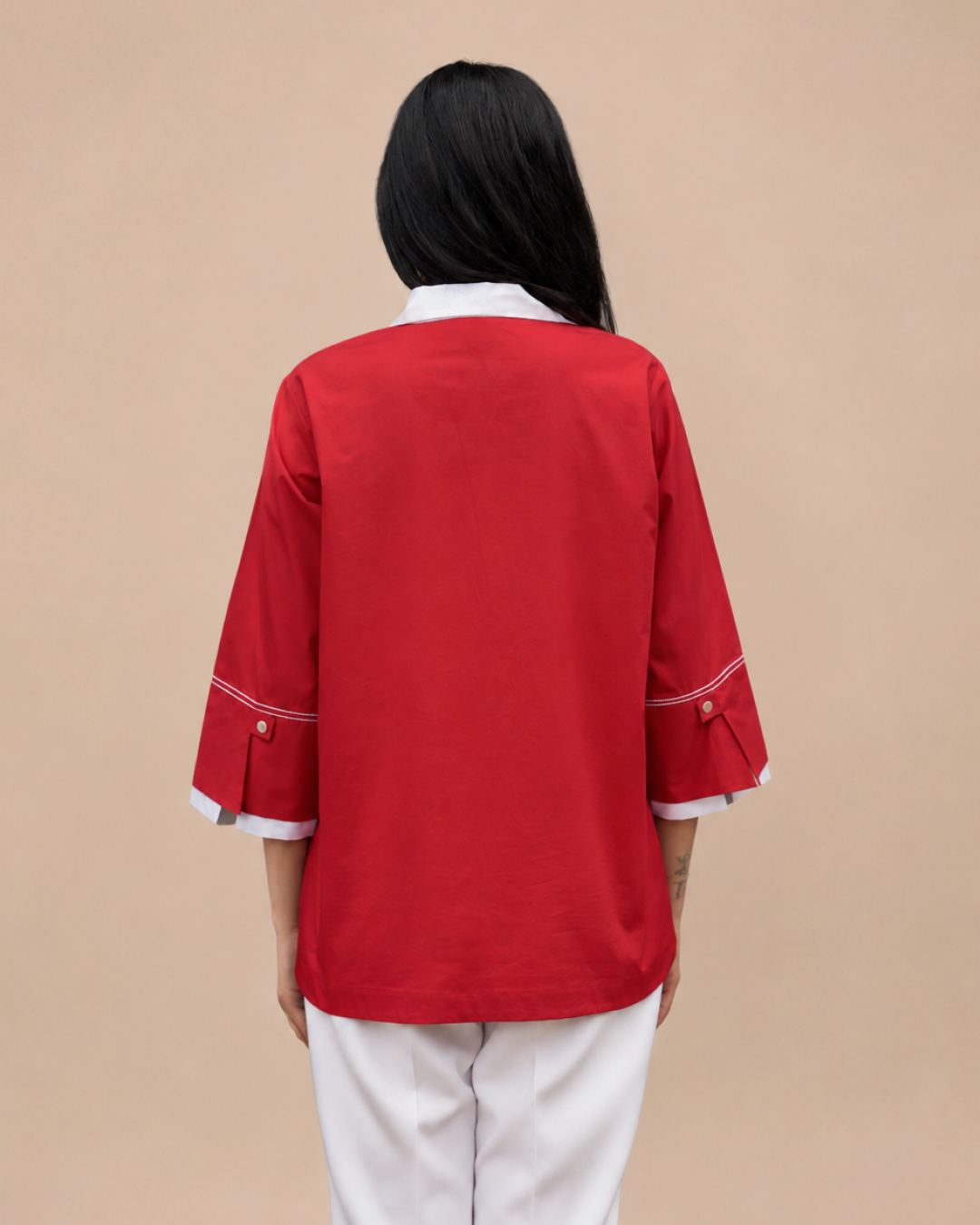 Crimson Vine Shirt - Image 4