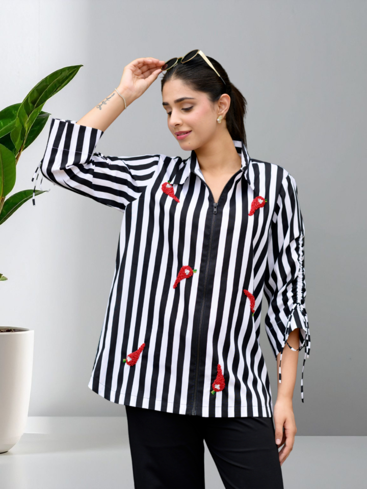 Spice Route Shirt - Midnight