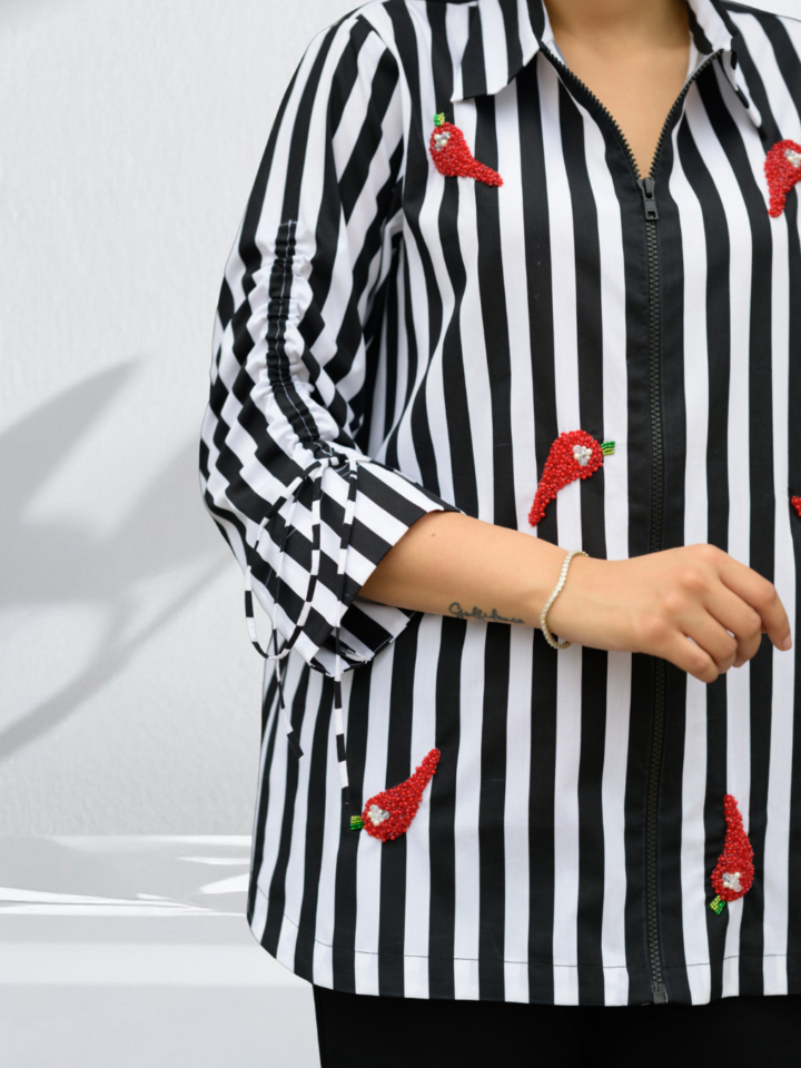 Spice Route Shirt - Midnight – detail 2